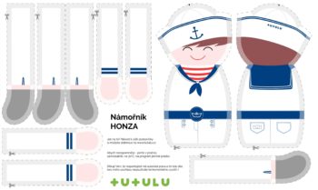 látkové panely hračky